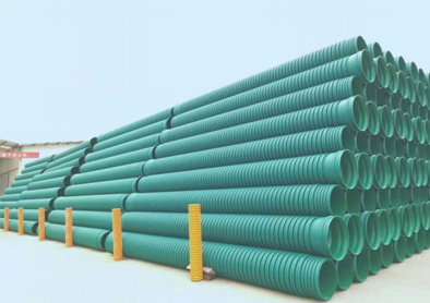 聚乙烯(改性无水磷石膏)双波峰增强排水管